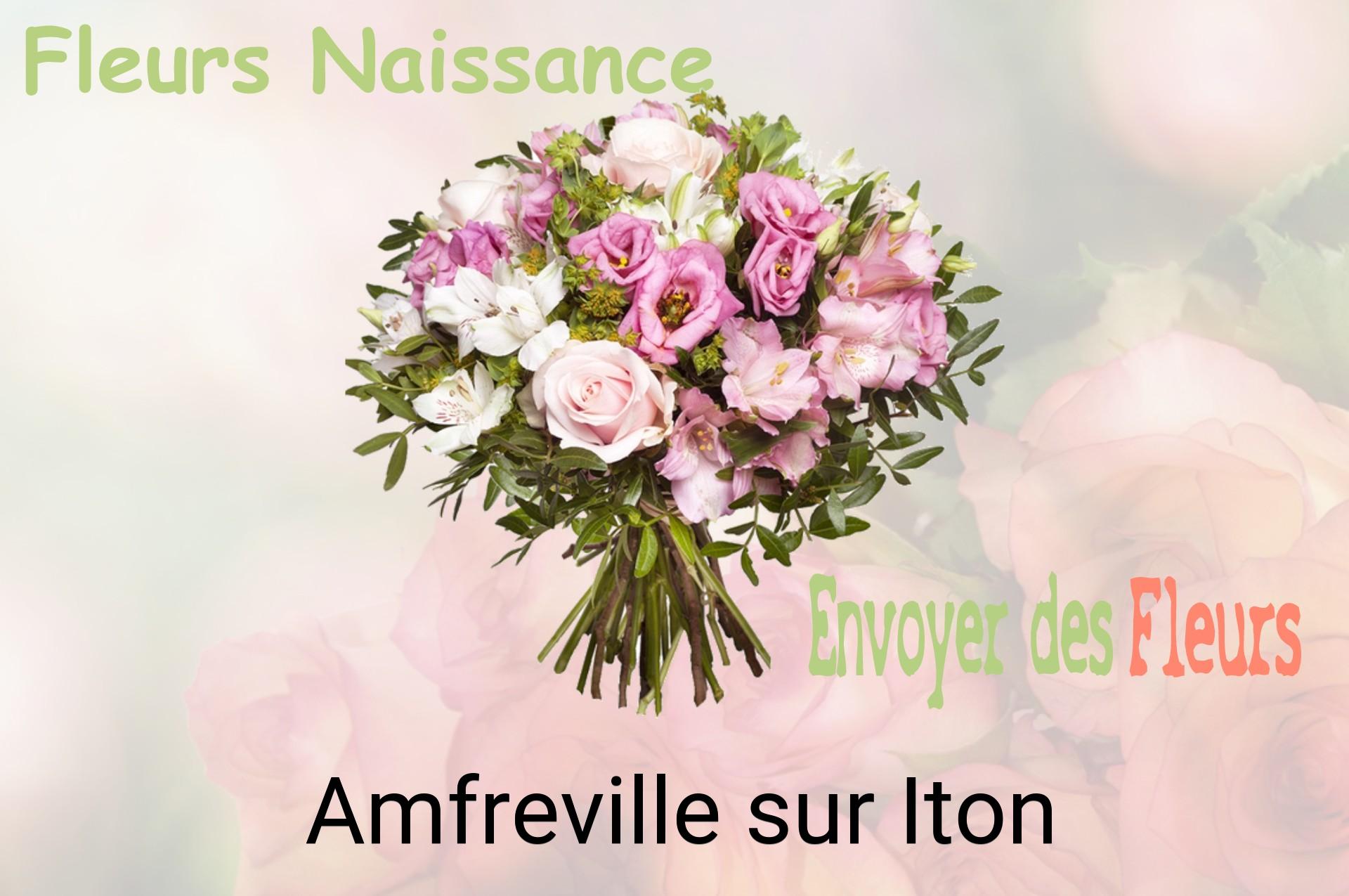 Bouquet de fleurs de naissance livré à Amfreville-sur-Iton